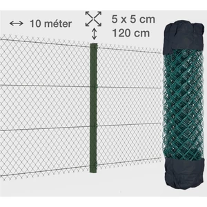 Antracit szürke gépfonat, 120 cm magas, 10 m hosszú, gazdaságos kivitel