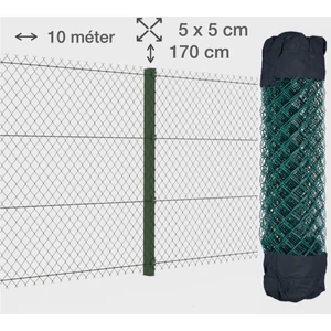 Antracit szürke gépfonat, 170 cm magas, 10 m hosszú, gazdaságos kivitel