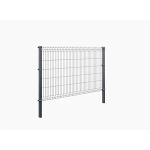 Toldi ECO 3D táblás kerítés, 120 cm, szürke Toldi ECO 3D táblás kerítés, 120 cm, szürke