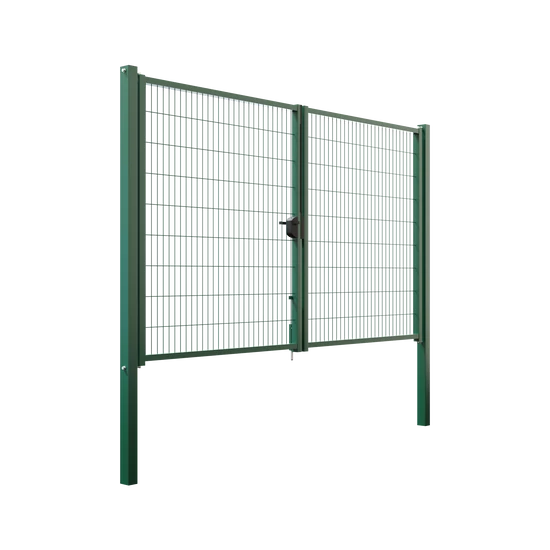 Töhötöm kétszárnyú kapu, ECO, 200 cm, zöld