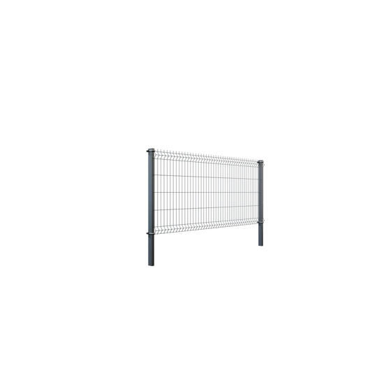 Toldi ST19 3D táblás kerítés, 100 cm, szürke