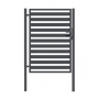 Kép 2/4 - Kertkapu Deluxe, szürke, 170 cm