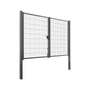 Kép 1/4 - Töhötöm kétszárnyú kapu, ECO, 200 cm, szürke