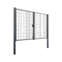 Kép 1/4 - Töhötöm kétszárnyú kapu, ECO, 200 cm, szürke