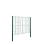 Kép 1/4 - Toldi ST19 táblás kerítés, 150 cm, könnyű, zöld